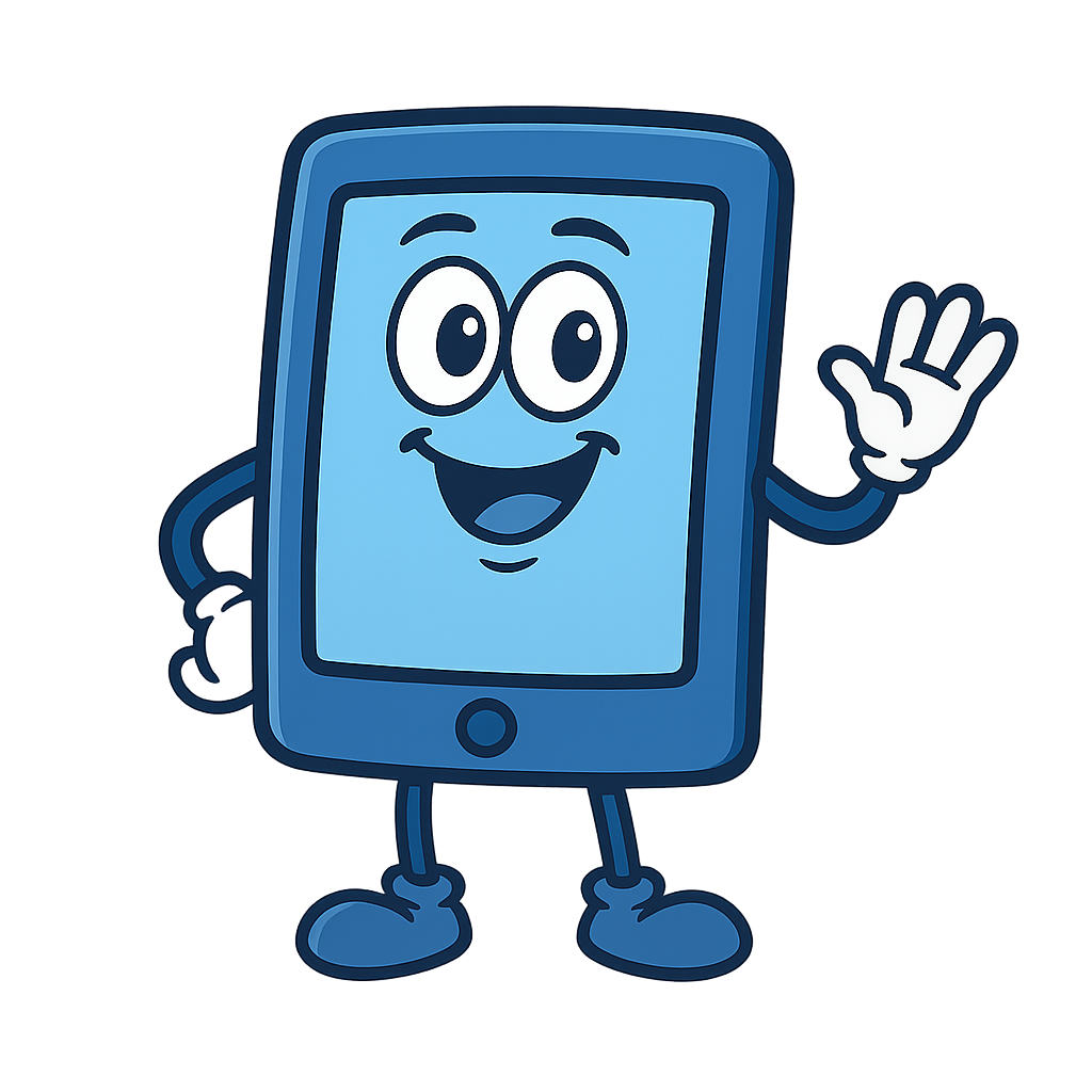 Tabby, the DocNet Tablet Mascot